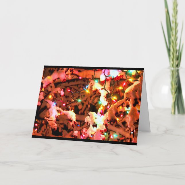 God jul! helgkort (Framsida)