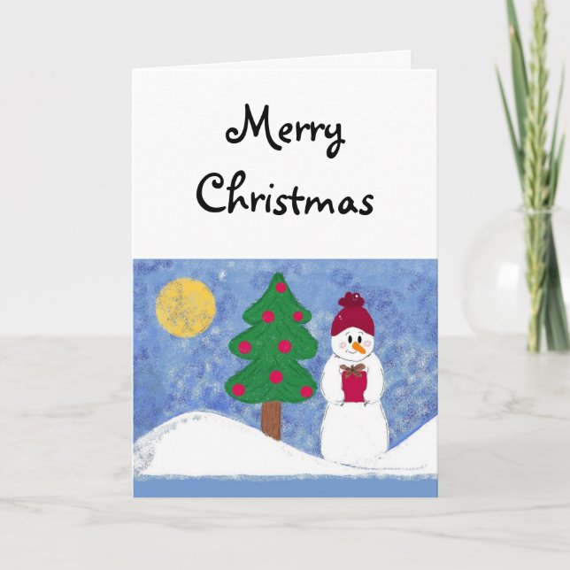 God jul helgkort (Framsida)