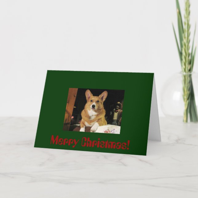 God jul! helgkort (Framsida)
