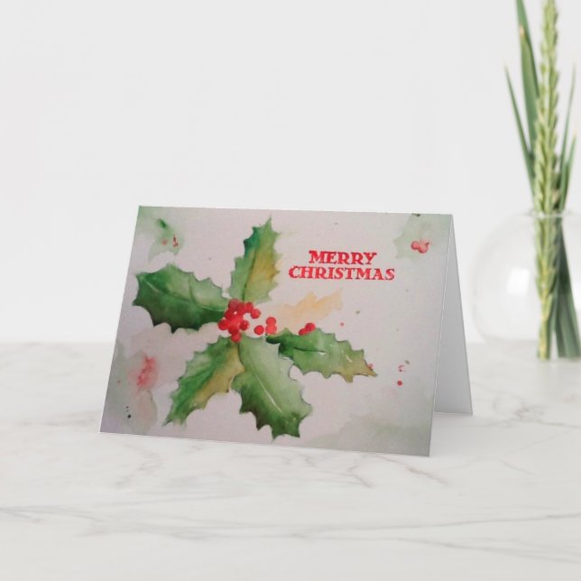 God Jul Helgkort (Framsida)