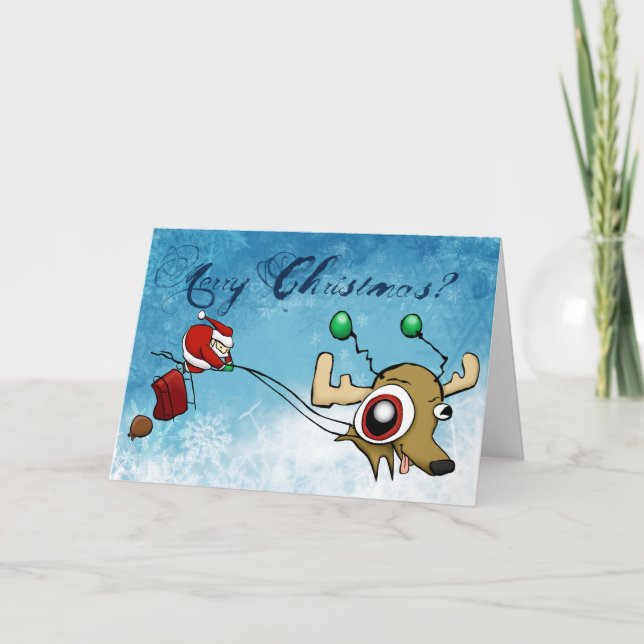God jul? helgkort (Framsida)