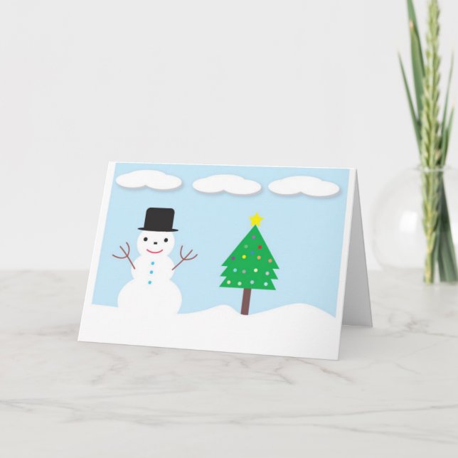 God jul helgkort (Framsida)