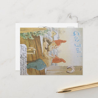 God Jul Helgkort Helg Vykort