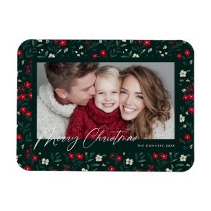 God Jul Heliga Bär Bakgrund Magnet