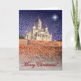 God jul / Helsingforskatatedral Helgkort