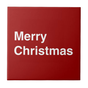 god jul Helvetica Kakelplatta
