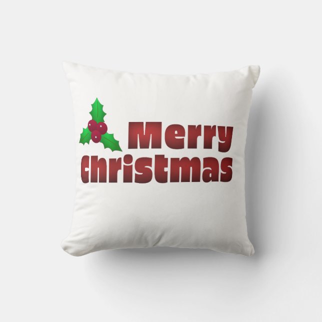 God jul hemdekanal kudde (Framsida)