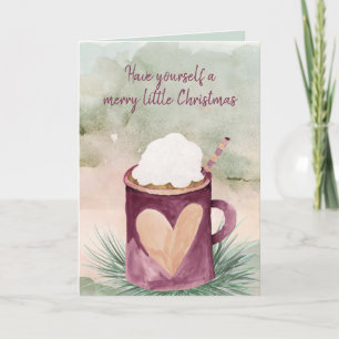 God jul Hett Chocolate Kort
