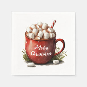 God jul Hett Chocolate Pappersservett