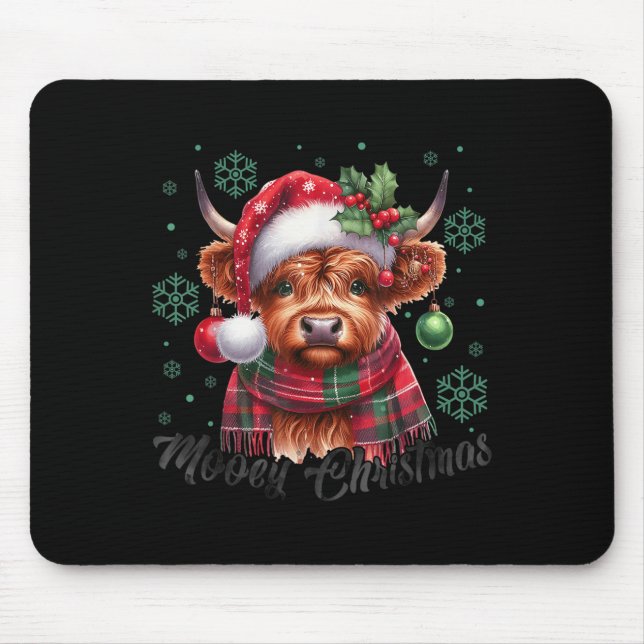 God jul Highlandko julbelysning Ko  Musmatta (Framsidan)