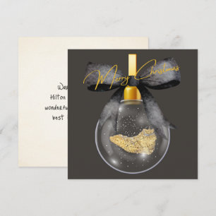 God jul Hilton Head Island Karta Ornament Julkort
