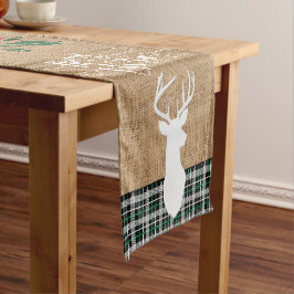 God jul Hjort - Grönt Plaid