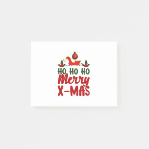 God jul Ho Ho Ho God jul Post-it Block