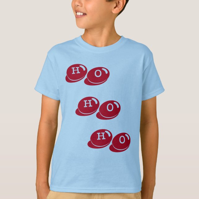 god jul ho ho ho ho t shirt (Framsida)