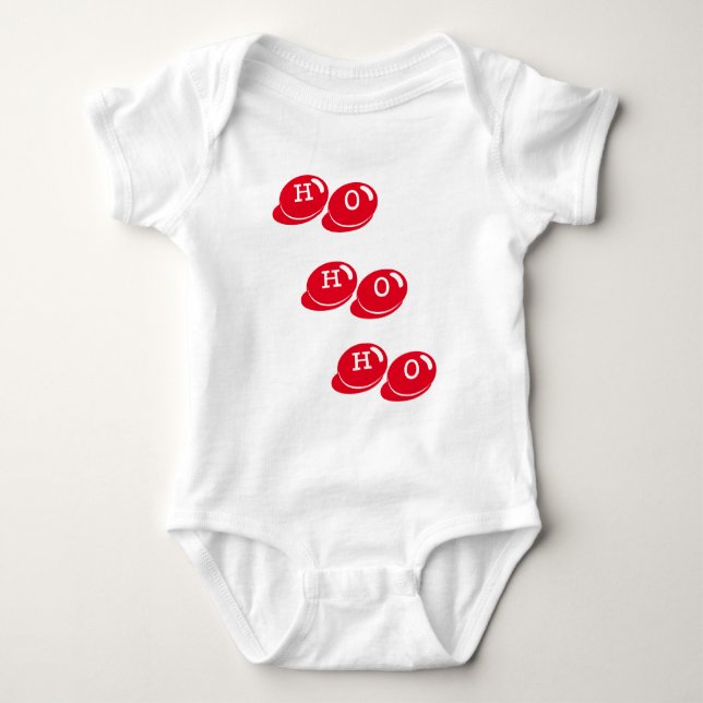 god jul ho ho ho ho t shirt (Framsida)