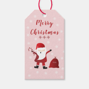 God jul Ho Ho Ho Jultomten Presentetikett