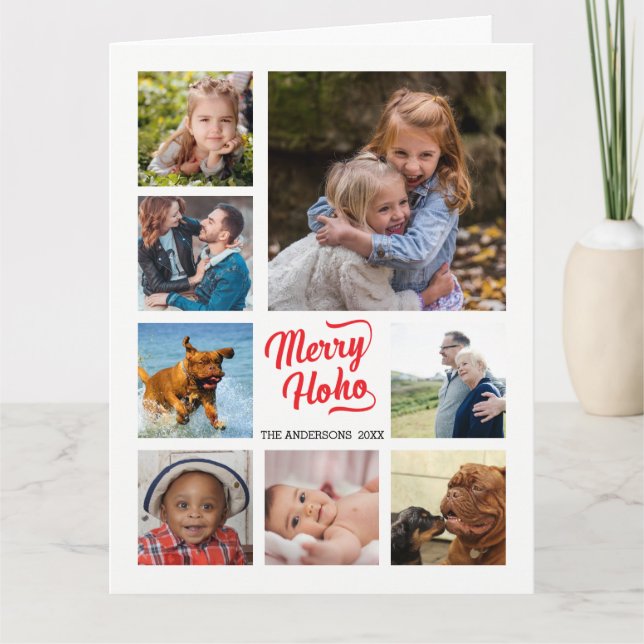 God jul - Ho Ho Spectacular Photos Value Kort (Framsida)