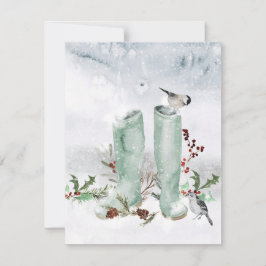 God jul Högtidskort Julkort