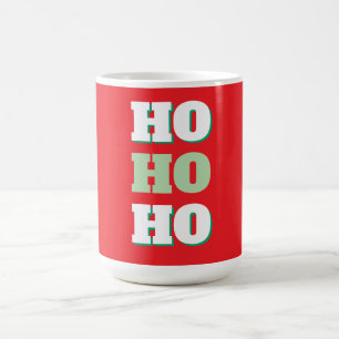 God jul HoHoHo Party minimalistisk slätting Kaffemugg