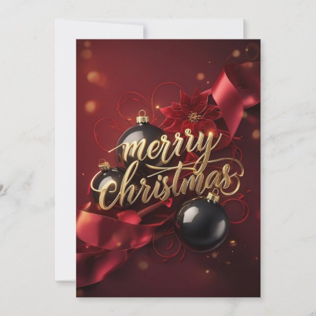 God jul Holiday Cards  Julkort (Framsida)