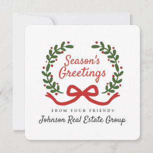 God jul Holiday Greetings Julkort