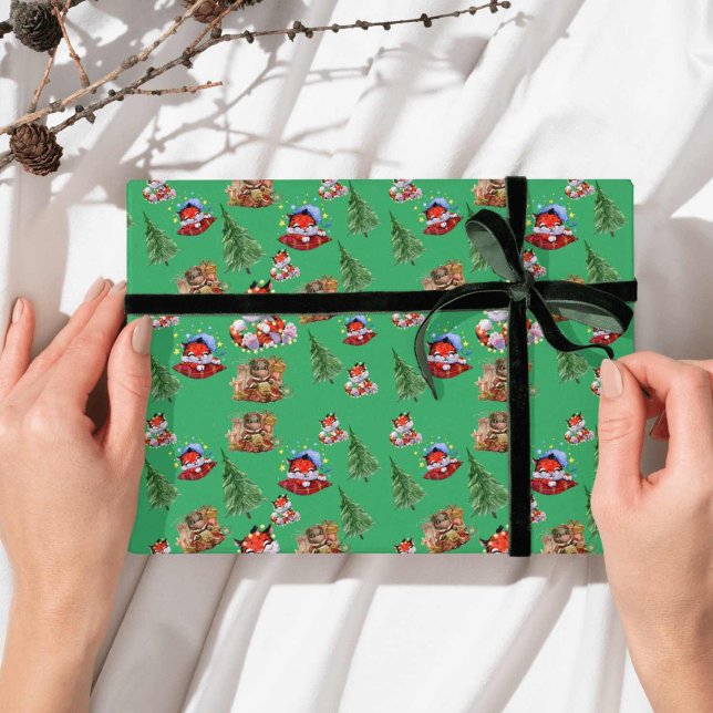 God Jul Holiday Presentpapper (Skapare uppladdad)