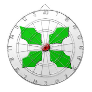 God jul Holly Dart Board Darttavla