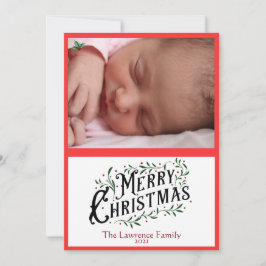 God jul Holly Löv och Berries Photo