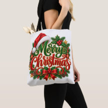 God Jul Holly Pine Holiday Present Konstverk