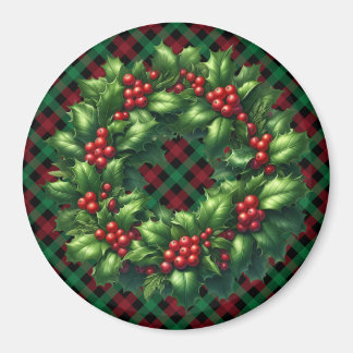 God jul Holly Wandeneten Magnet