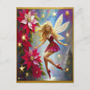 God Jul - Honung Blonde Hair Helg Vykort