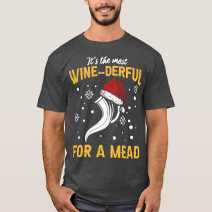 God jul Honung Vin Mead Home Brewer Viking Renai T Shirt