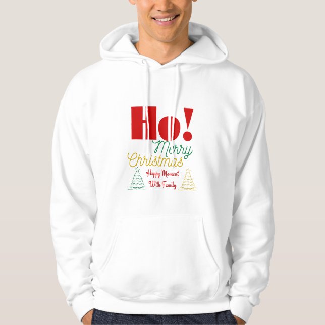 God jul hoodie (Framsida)