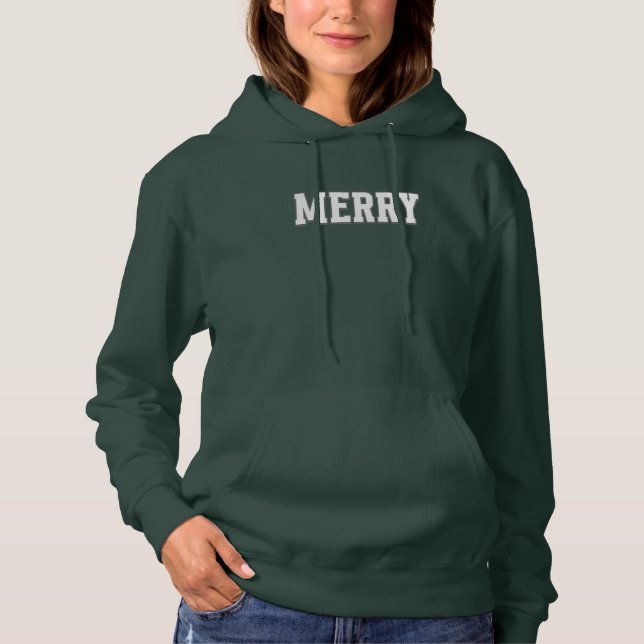 God jul Hoodie T Shirt (Framsida)