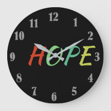 God Jul Hope Clock