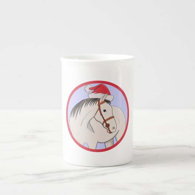 God jul Horse Benporslin Mugg (Framsidan)