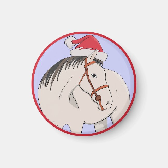 God jul Horse Magnet (Framsidan)