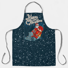 God jul Hotrod Funny Car Jultomten