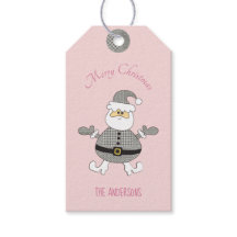 God jul Houndstooth Mode Santa