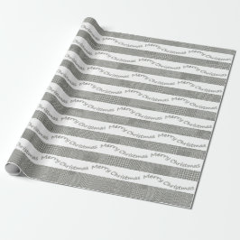 God jul Houndstooth Mönster, Rand Presentpapper