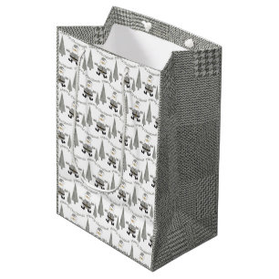 God jul Houndstooth Santa