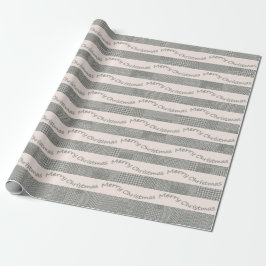God jul Houndstooth-skript Presentpapper