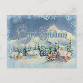 GOD JUL HOUSES by SHARON SHARPE Helg Vykort
