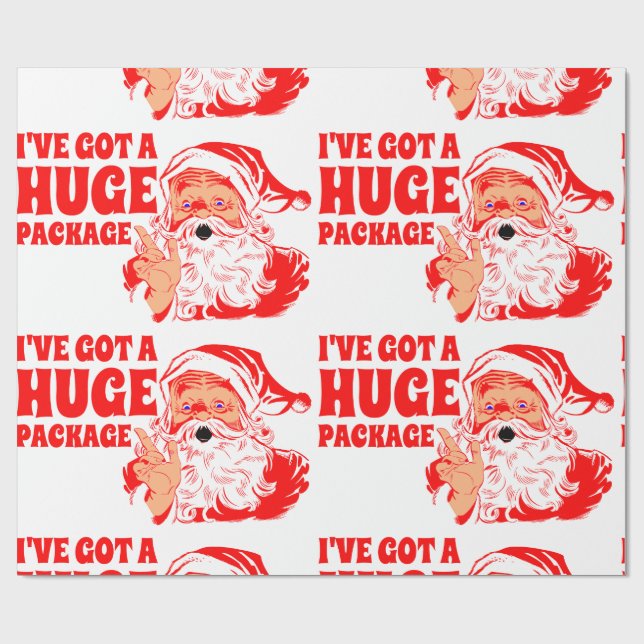 God jul, Huge Paket Presentpapper (Platt)