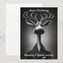 God jul humor ren julhälsning julkort
