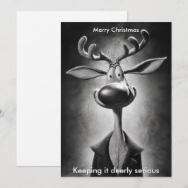God jul humor ren julhälsning julkort