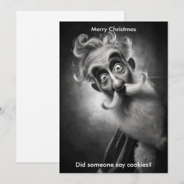 God jul humor tomte högtid hälsning julkort