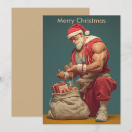 God Jul Humor Tomte | Högtids hälsning Julkort