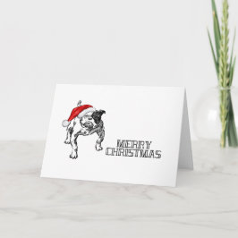 God Jul Hund Anteckningskort