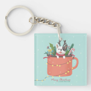 God jul: Hund Illustration Art